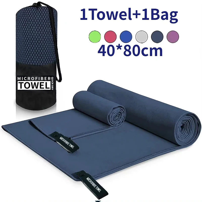 Quick-Drying Microfiber Sports Towel For Gym Camping Running Beach