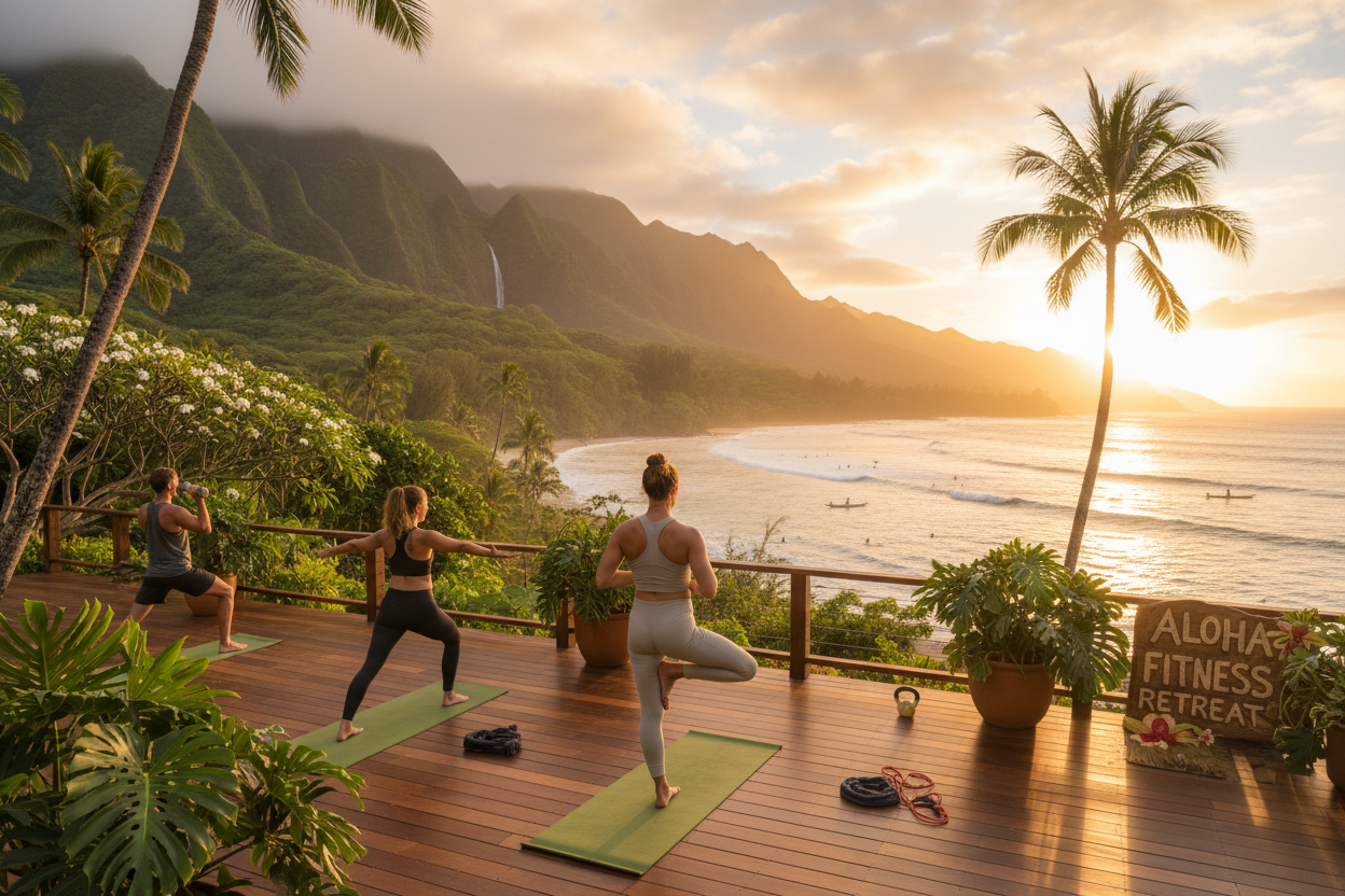 Outdoor fitness & yoga