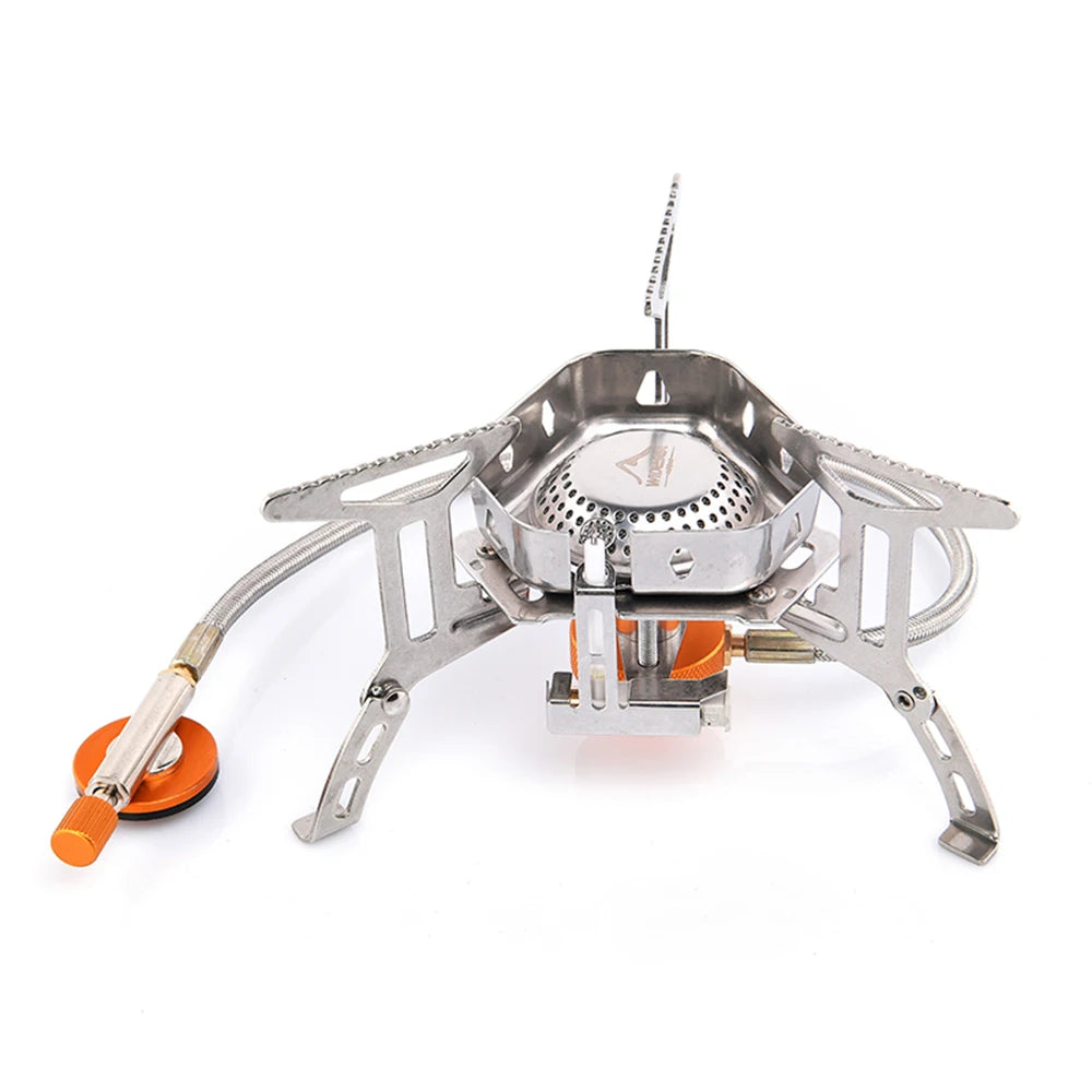 Widesea Windproof Gas Burner Camping Stove For Outdoor Cooking
