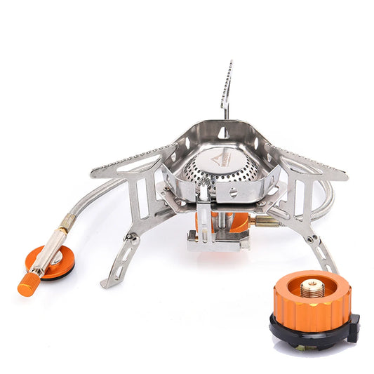 Widesea Windproof Gas Burner Camping Stove For Outdoor Cooking