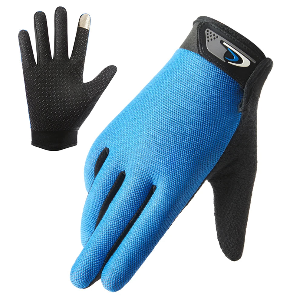 Breathable Full-Finger Fishing Gloves Anti-Slip Touchscreen for Men and Women