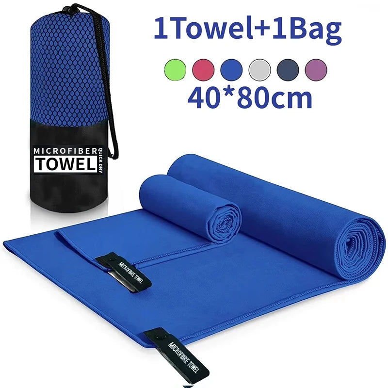 Quick-Drying Microfiber Sports Towel For Gym Camping Running Beach