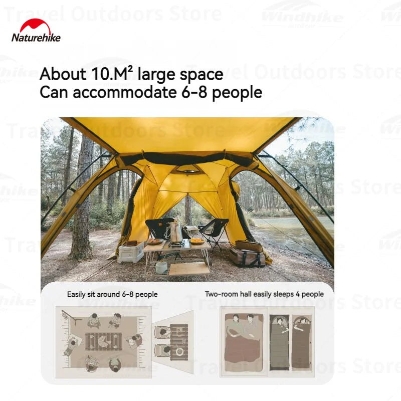 Naturehike Dune Camping Tent For Two People Four Season Ultralight