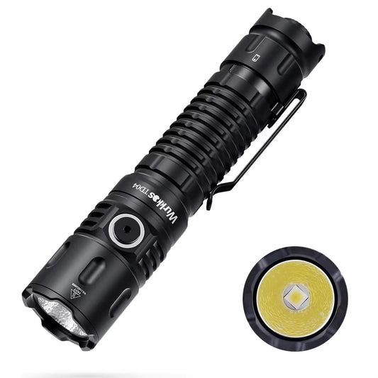 Wurkkos TD04 21700 Rechargeable Dual Mode Flashlight USB C