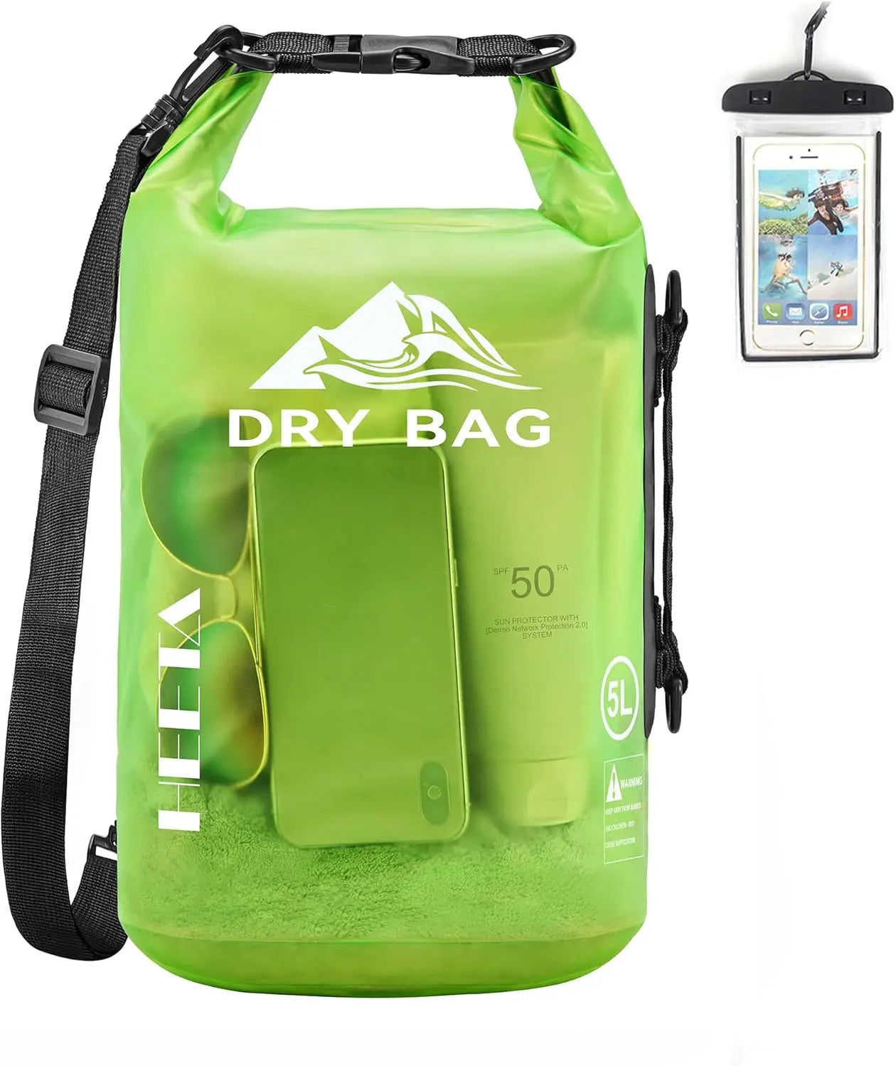 Waterproof Dry Bag Roll Top Lightweight Travel Case