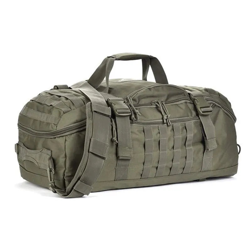 LQARMY 3 Way Duffle Bag Backpack Crossbody Travel Tote
