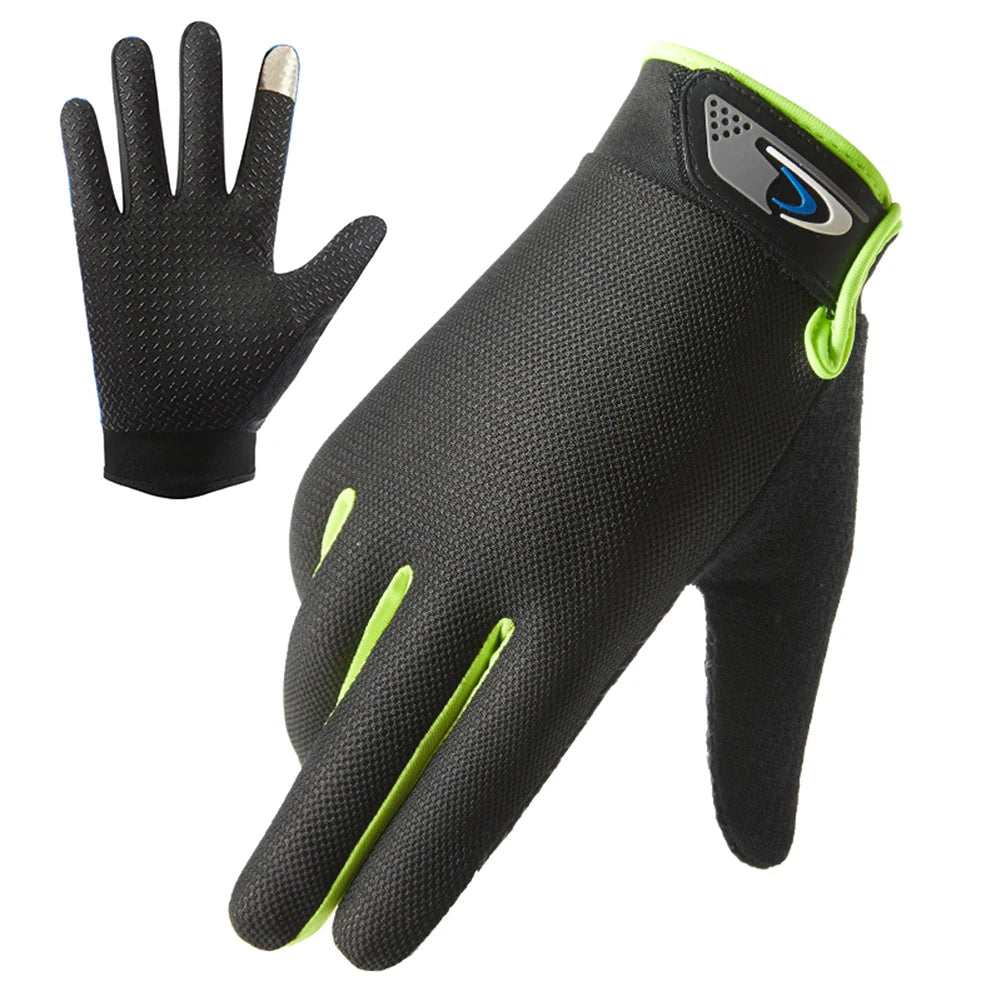 Breathable Full-Finger Fishing Gloves Anti-Slip Touchscreen for Men and Women