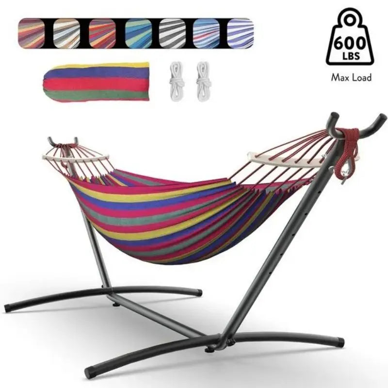 GYROOR Adjustable Stand Hammock With 600Lb Capacity And Storage Bag