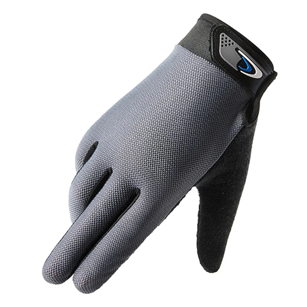 Breathable Full-Finger Fishing Gloves Anti-Slip Touchscreen for Men and Women