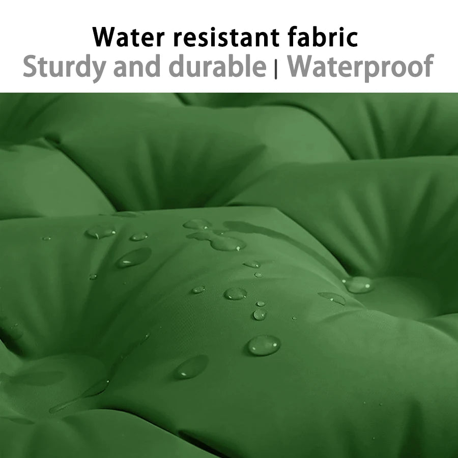 By Inflating Outdoor Double Inflatable Mattress Ultra Lightweight Camping Pad