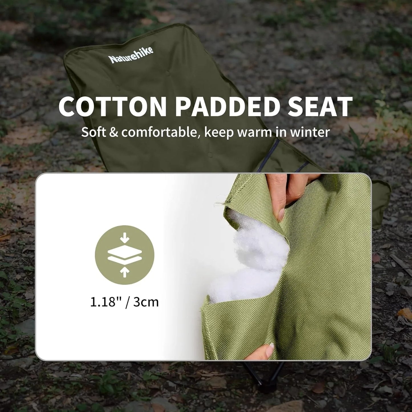 Naturehike Moon Chair High Back Folding Lounge
