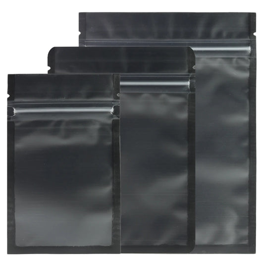 VoluPack Resealable Zip Bags Heat Sealable Pouches With Frosted Window