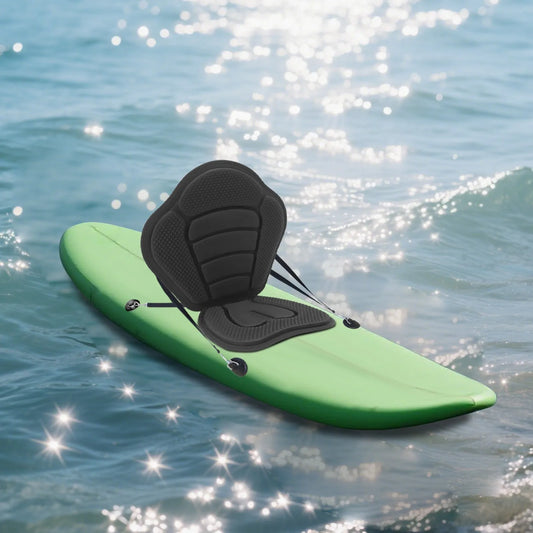 Kayak Seat Adjustable for Kayaks Canoes Paddleboards Thickened Cushion with Metal Buckles and High Density Sponge Filling