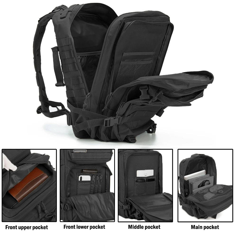 ReFire Gear Tactical Backpack Outdoor Molle Trekking Pack