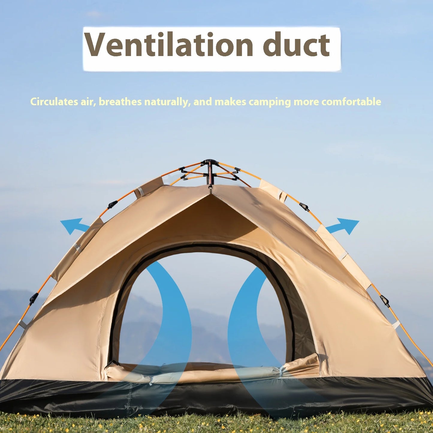 Pakicetus Instant Tent Portable Sun and Rain Shelter for Beach Camping