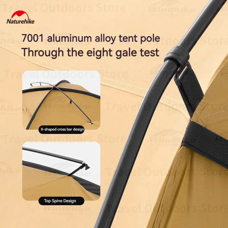 Naturehike Dune Camping Tent For Two People Four Season Ultralight