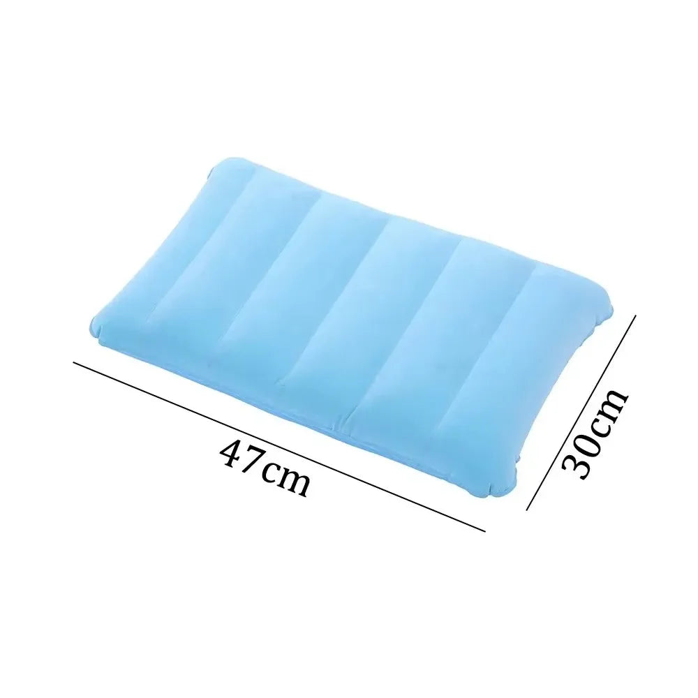 Air Cushion Pillows Inflatable For Camping And Travel Backrest