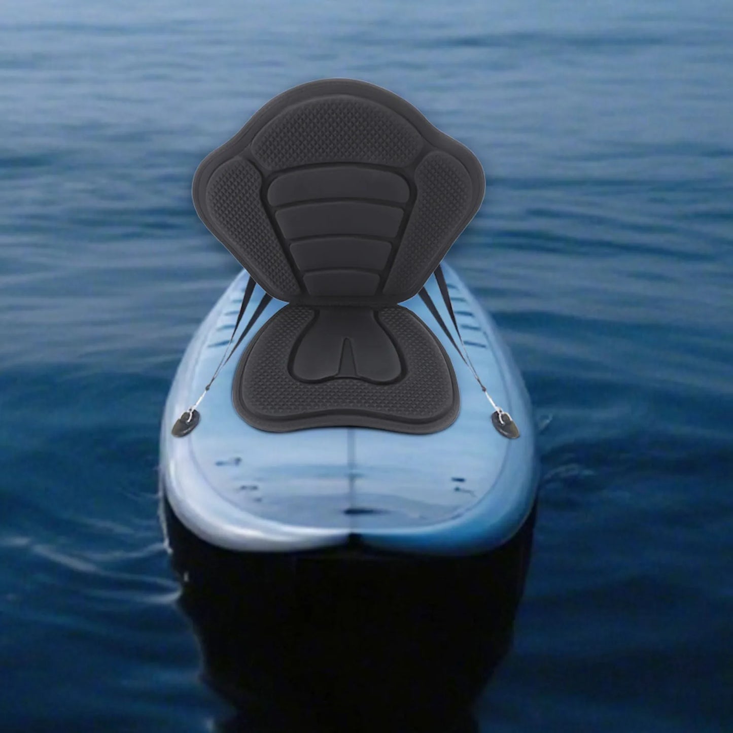 Kayak Seat Adjustable for Kayaks Canoes Paddleboards Thickened Cushion with Metal Buckles and High Density Sponge Filling