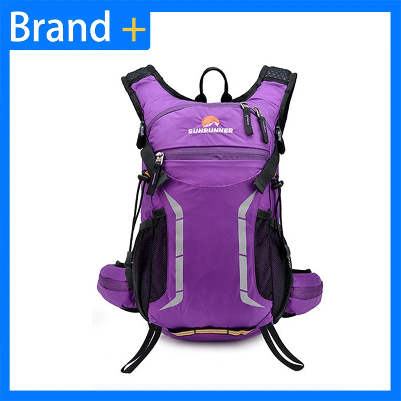 Hiking Backpack Unisex Ultralight With Water Storage Multi Pocket Bag