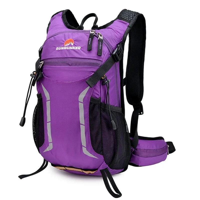 Hiking Backpack Unisex Ultralight With Water Storage Multi Pocket Bag