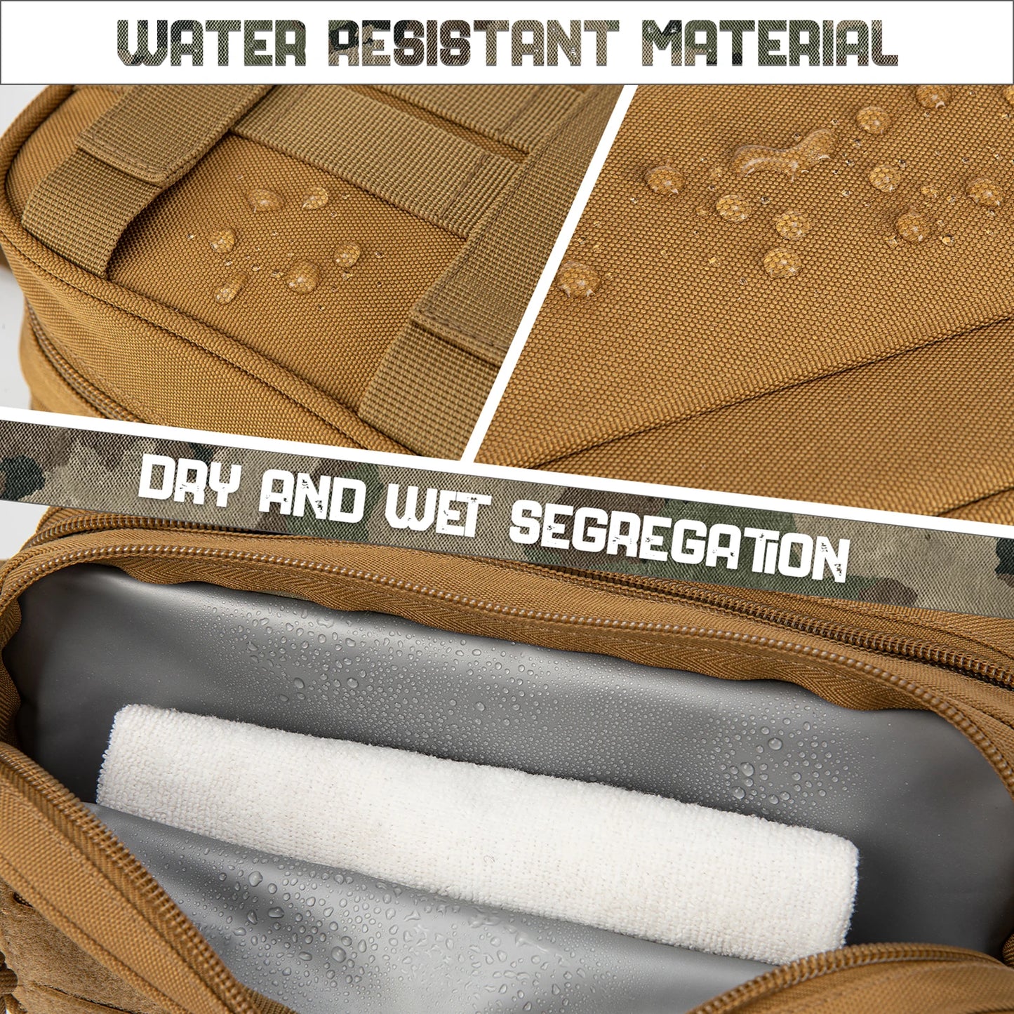 ReFire Gear Mens Tactical Toiletry Bag EDC Travel Kit