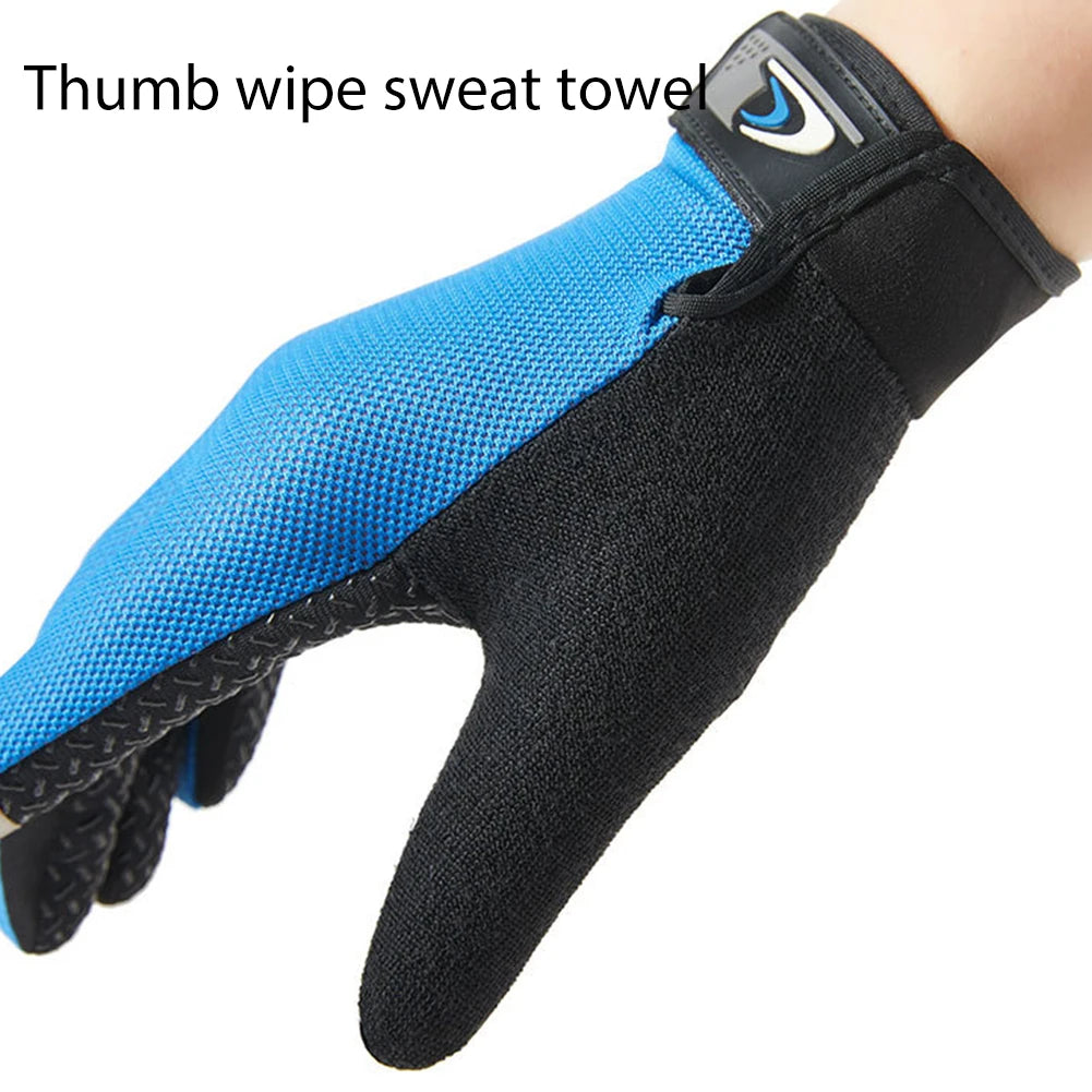 Breathable Full-Finger Fishing Gloves Anti-Slip Touchscreen for Men and Women