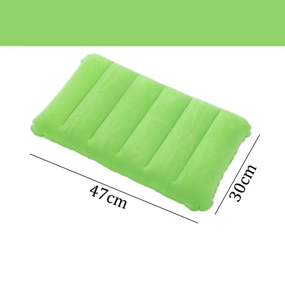 Air Cushion Pillows Inflatable For Camping And Travel Backrest
