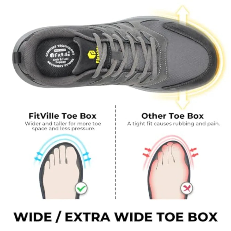 Outdoor Hiking Shoes For Unisex With Water Resistant Outsole Comfort
