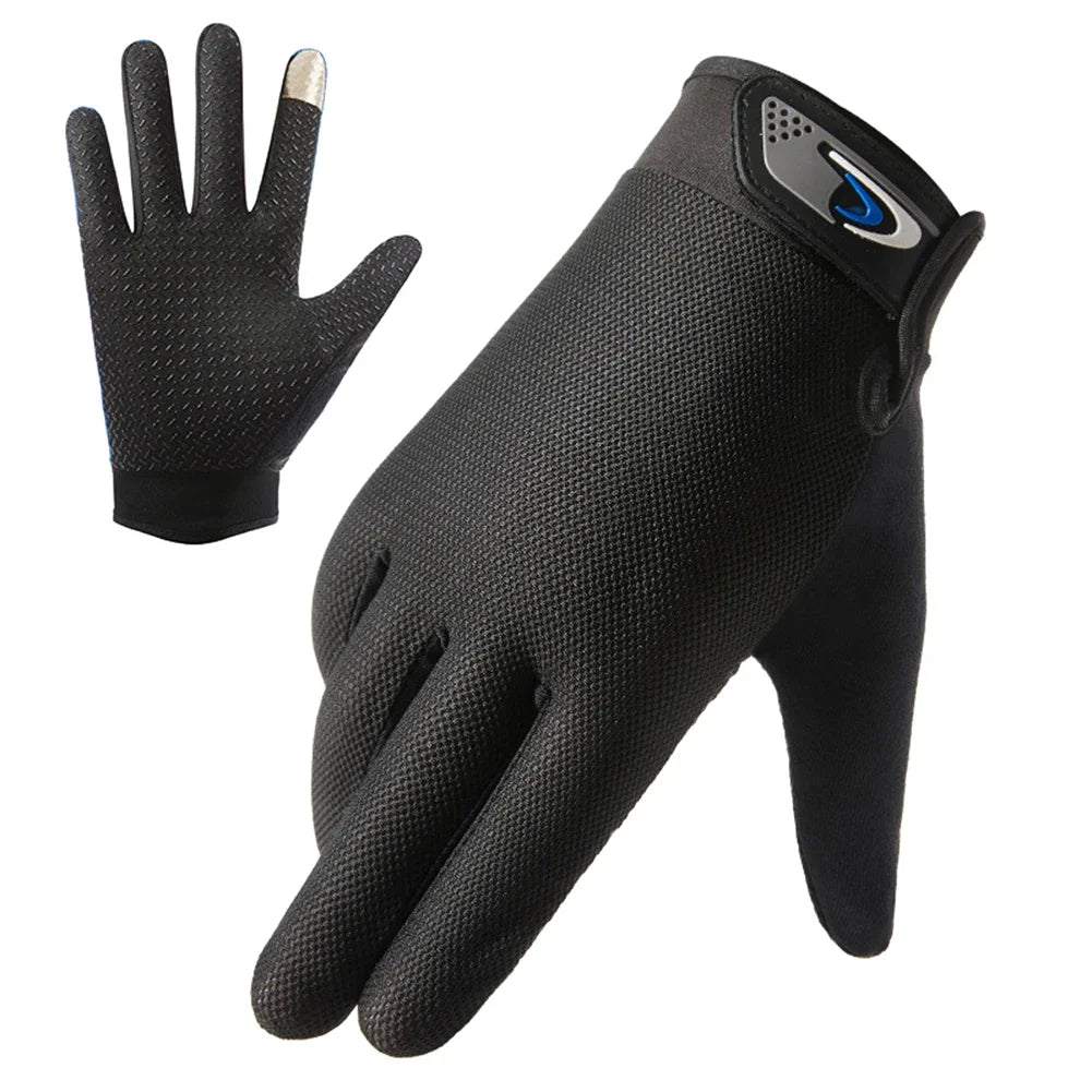 Breathable Full-Finger Fishing Gloves Anti-Slip Touchscreen for Men and Women