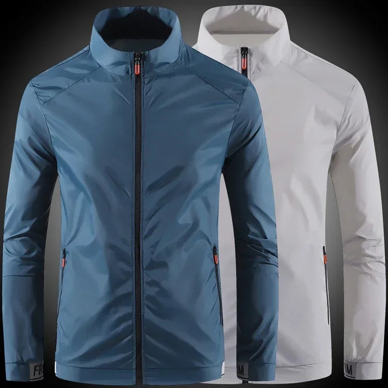MoonSpecial Men's Breathable Waterproof UV Protection Jacket