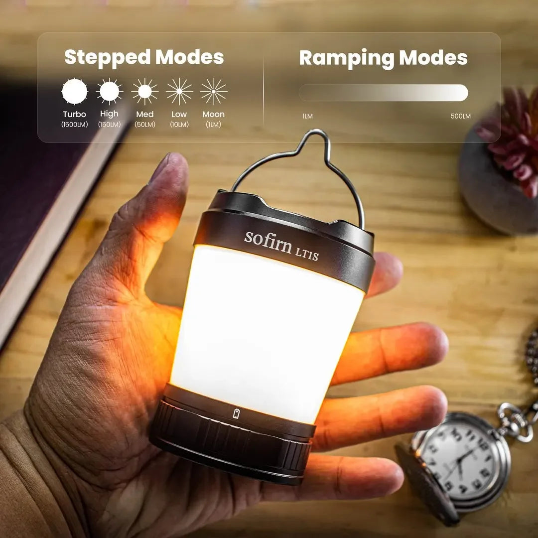Sofirn LT1S Camping Light USB C 21700 Rechargeable Reverse Charging