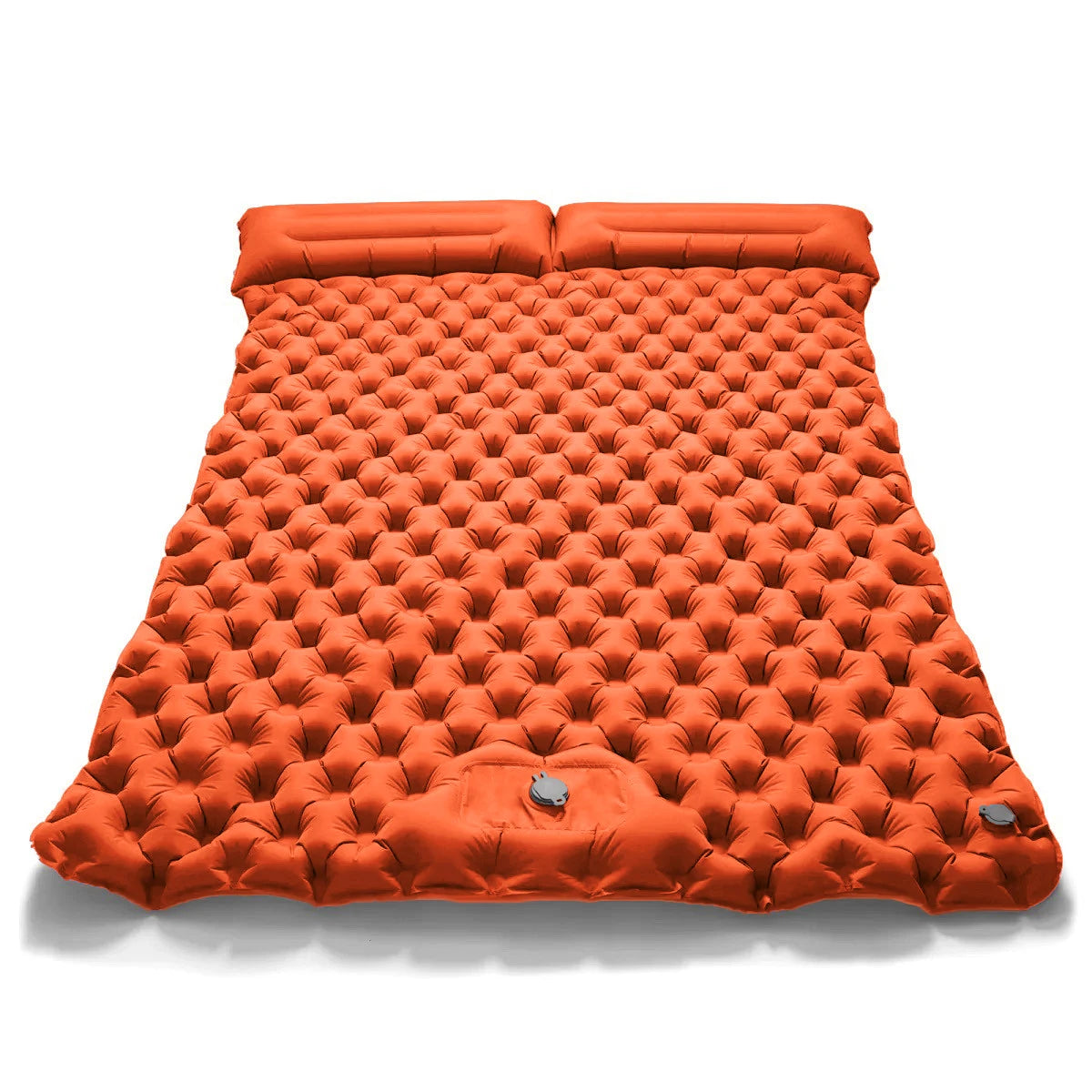 By Inflating Outdoor Double Inflatable Mattress Ultra Lightweight Camping Pad