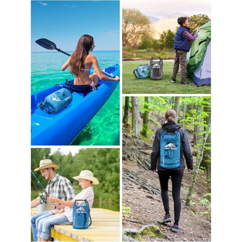 Waterproof Dry Bag Roll Top Lightweight Travel Case