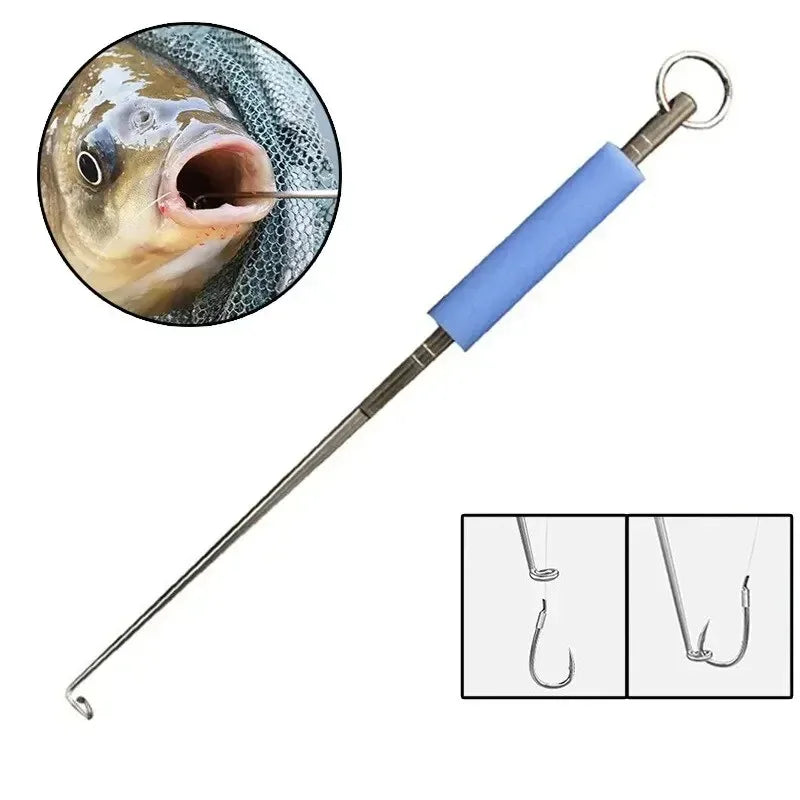 Stainless Steel Fishing Hook Remover Set 2 Pcs Dehooker Tools