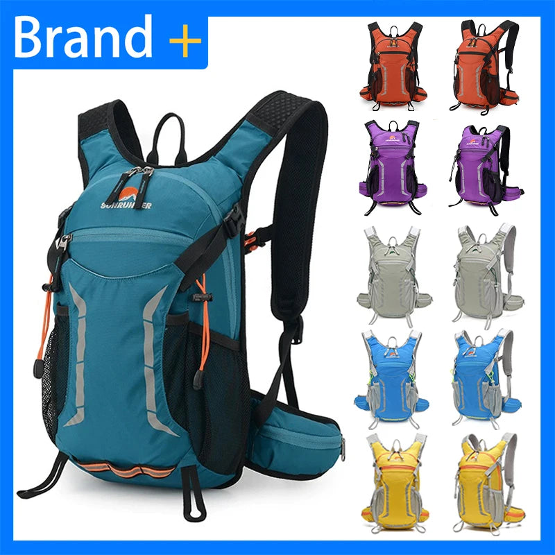 Hiking Backpack Unisex Ultralight With Water Storage Multi Pocket Bag