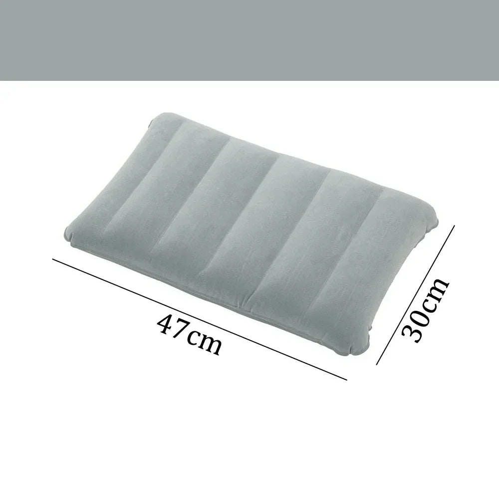 Air Cushion Pillows Inflatable For Camping And Travel Backrest