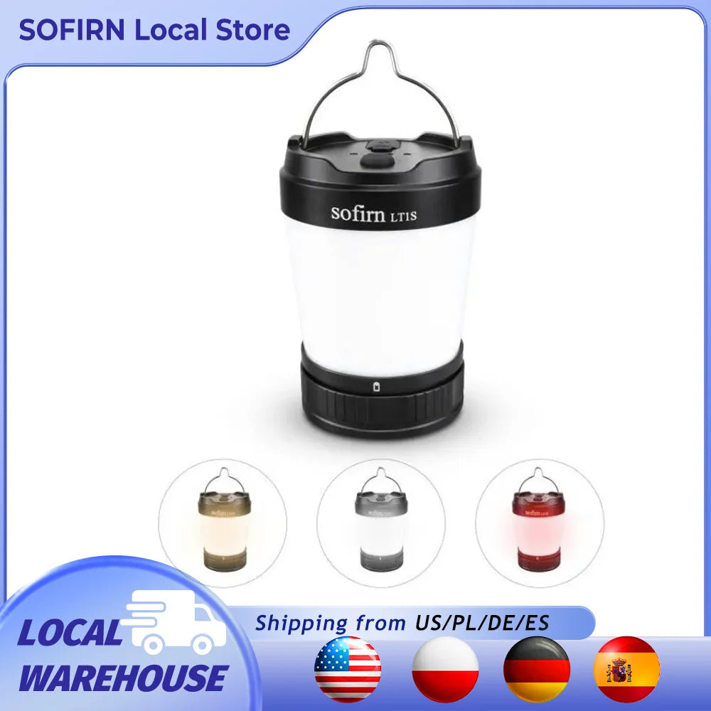 Sofirn LT1S Camping Light USB C 21700 Rechargeable Reverse Charging