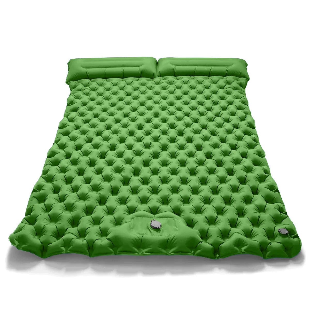 By Inflating Outdoor Double Inflatable Mattress Ultra Lightweight Camping Pad