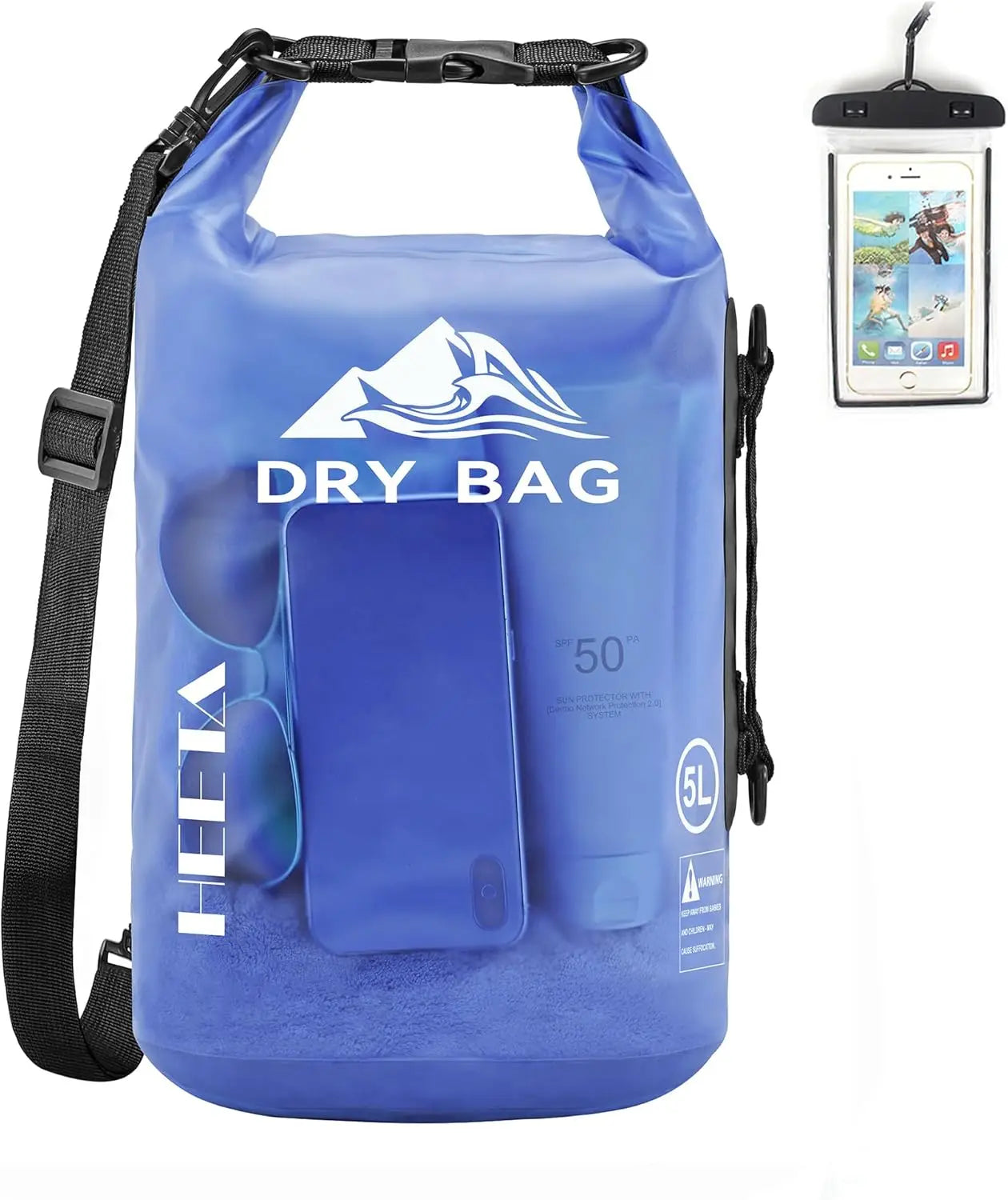 Waterproof Dry Bag Roll Top Lightweight Travel Case