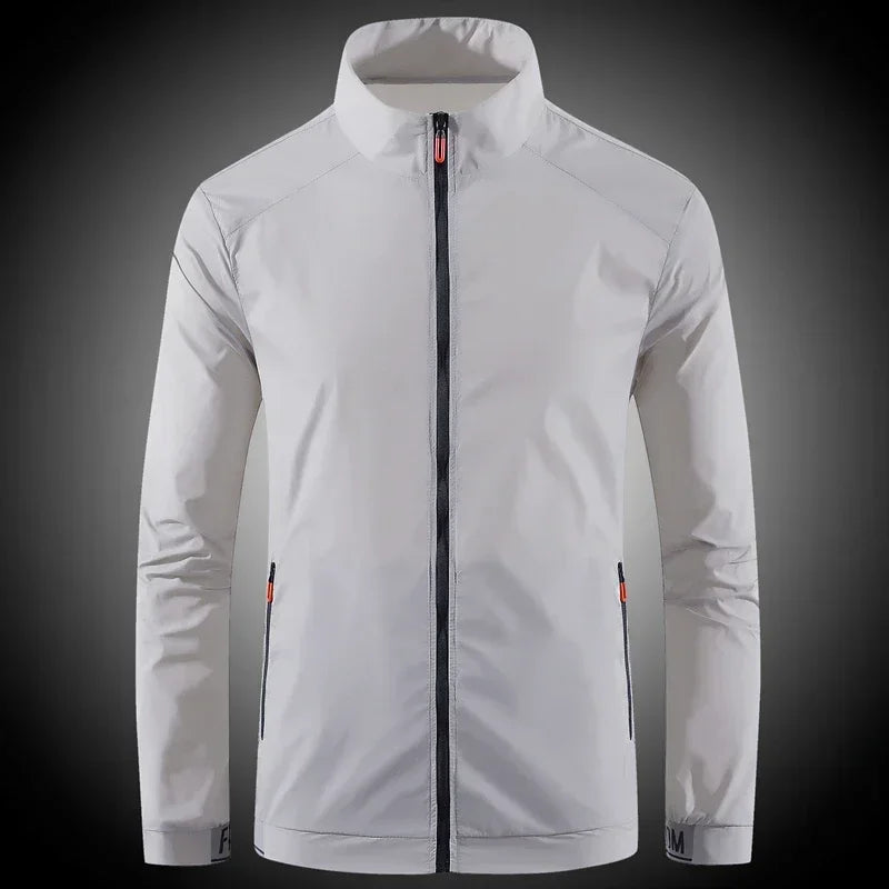 MoonSpecial Men's Breathable Waterproof UV Protection Jacket