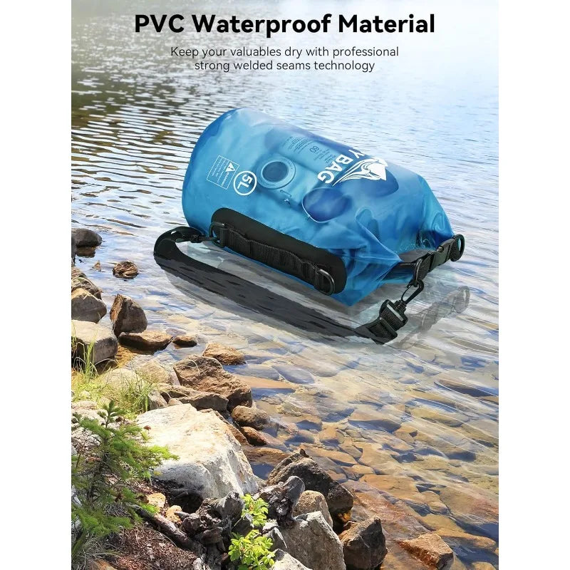 Waterproof Dry Bag Roll Top Lightweight Travel Case
