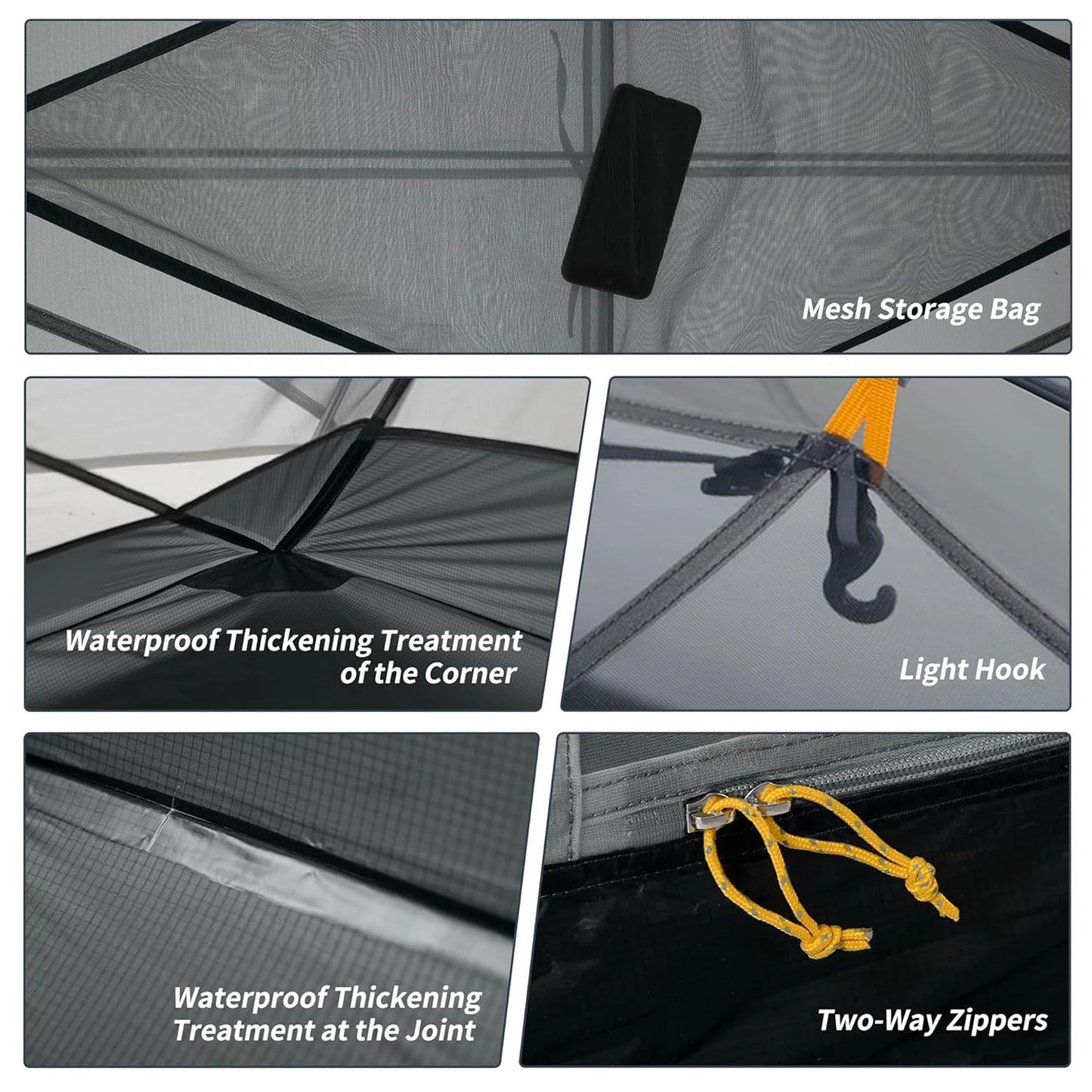 Naturehike Mongar Ultralight Tent Waterproof PU3000mm Outdoor Travel