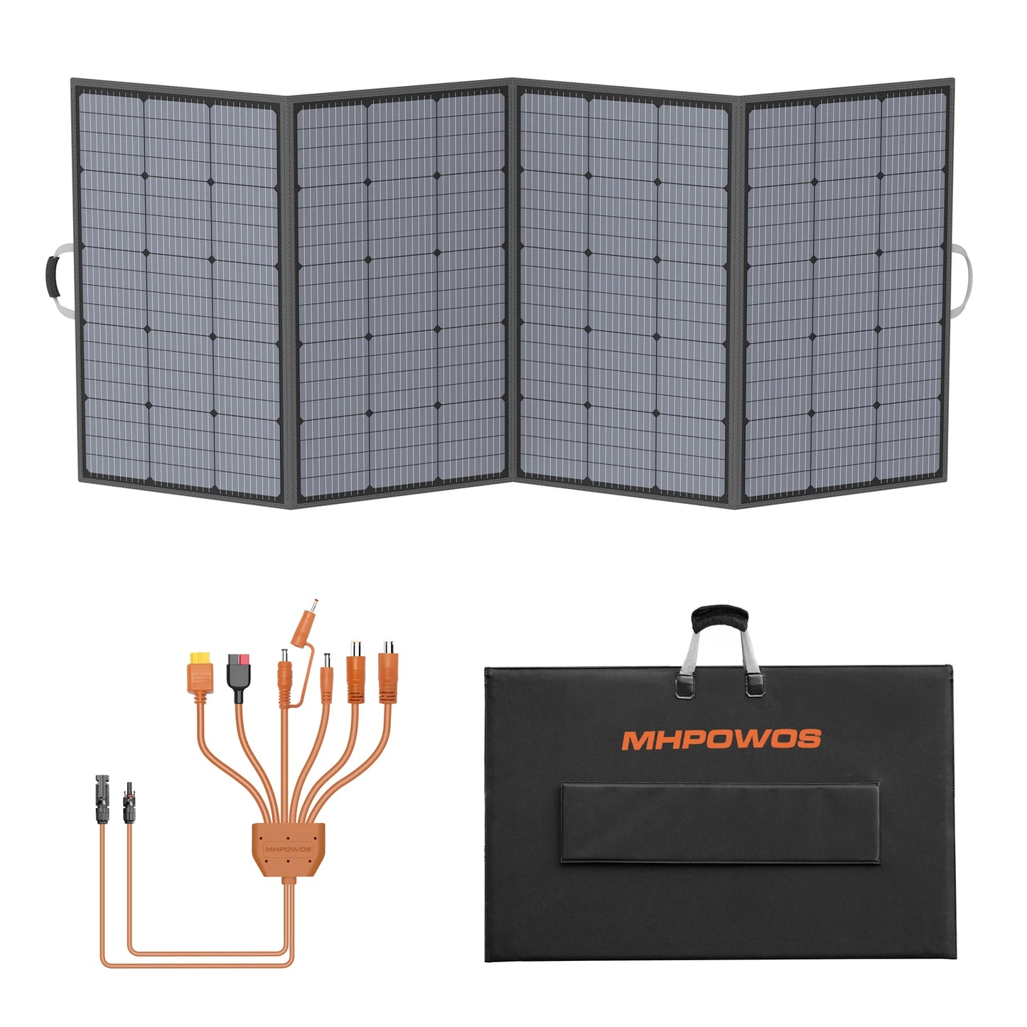 MHPOWOS 400W Portable Foldable Solar Panel Charger For Outdoor Activities