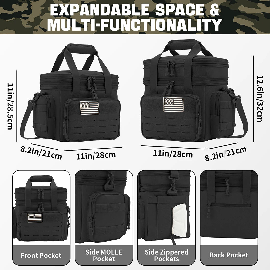 ReFire Gear Tactical Insulated Leak Proof Lunch Box Cooler Bag