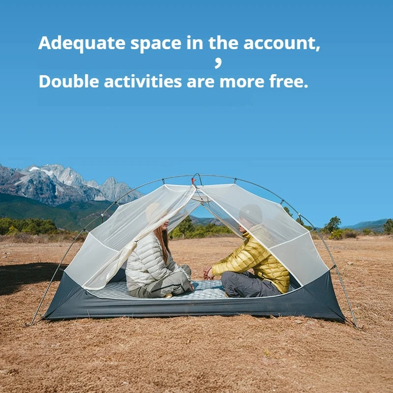 Naturehike Mongar UL Camping Tent Three Season Waterproof Lightweight Nylon