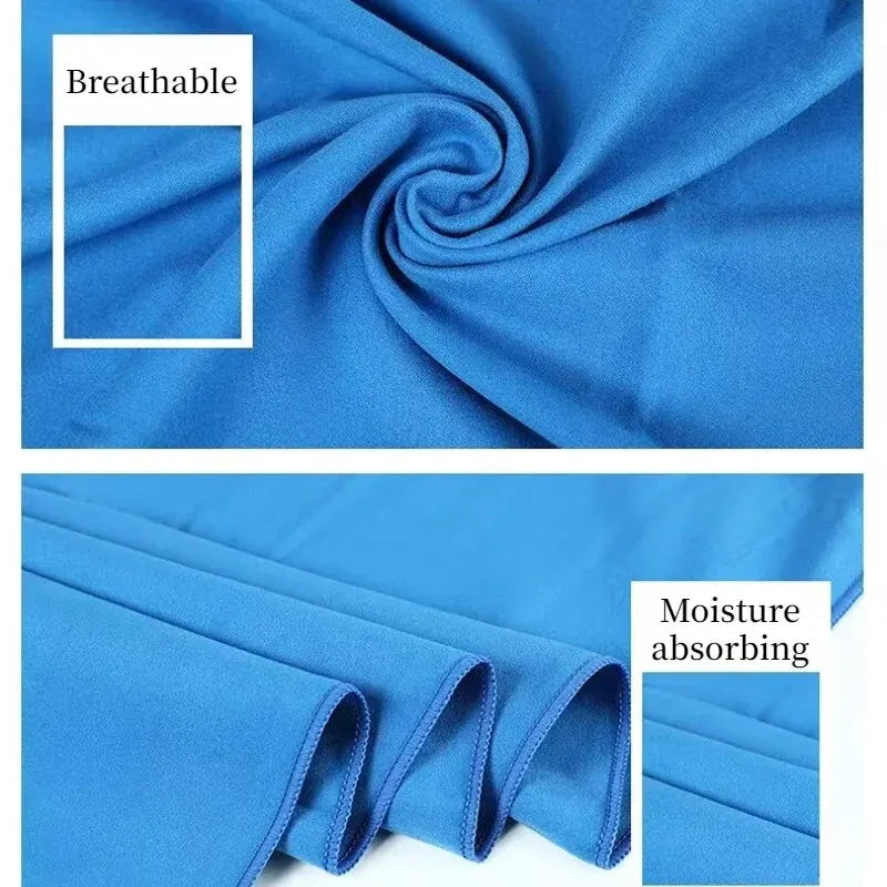 Quick-Drying Microfiber Sports Towel For Gym Camping Running Beach