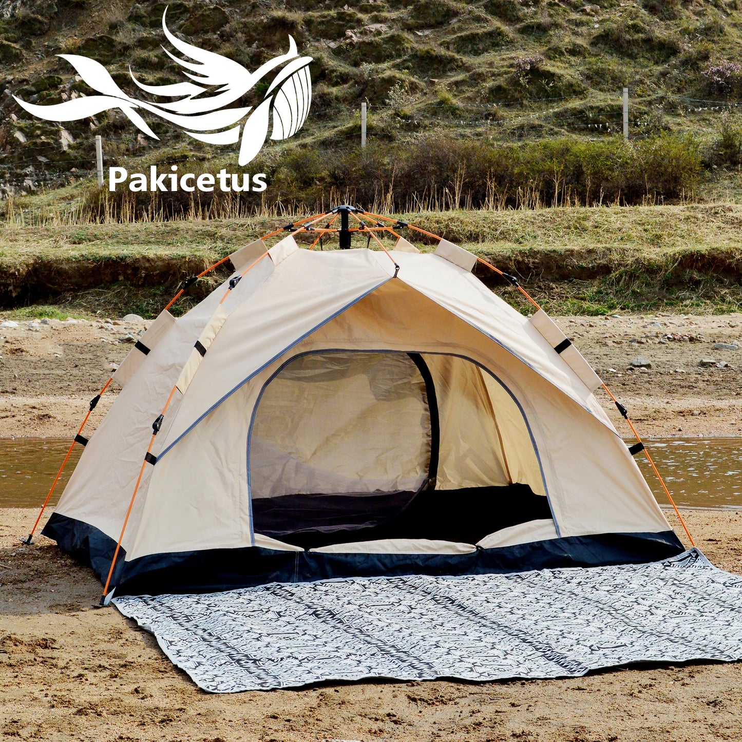 Pakicetus Instant Tent Portable Sun and Rain Shelter for Beach Camping