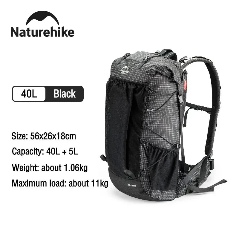 Naturehike Waterproof Mountain Backpack For Hiking Travel