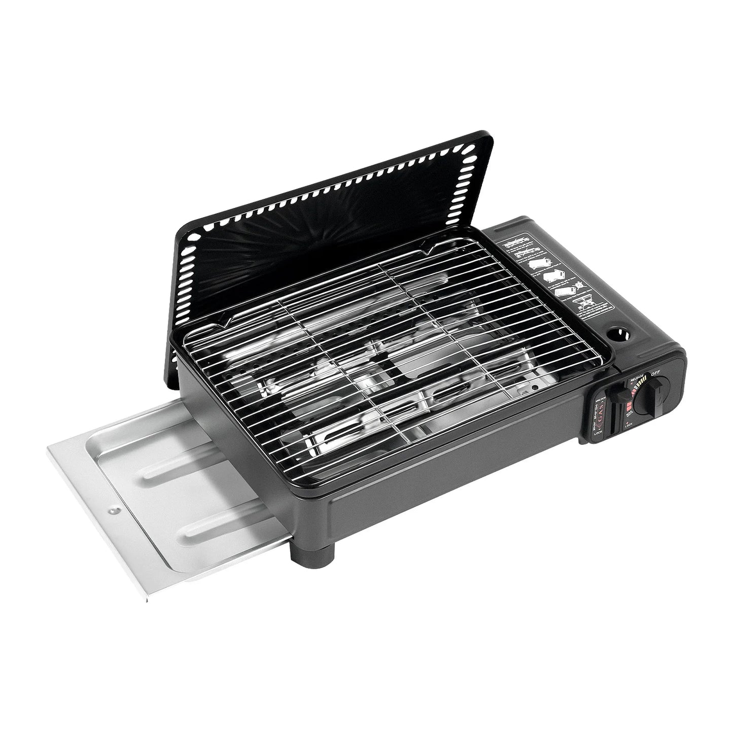Portable Camping Gas Stove With Ignition For Hiking And Trekking