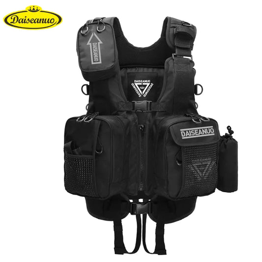 Daiseanuo Men's Multifunctional Fishing Vest for Outdoor Sports
